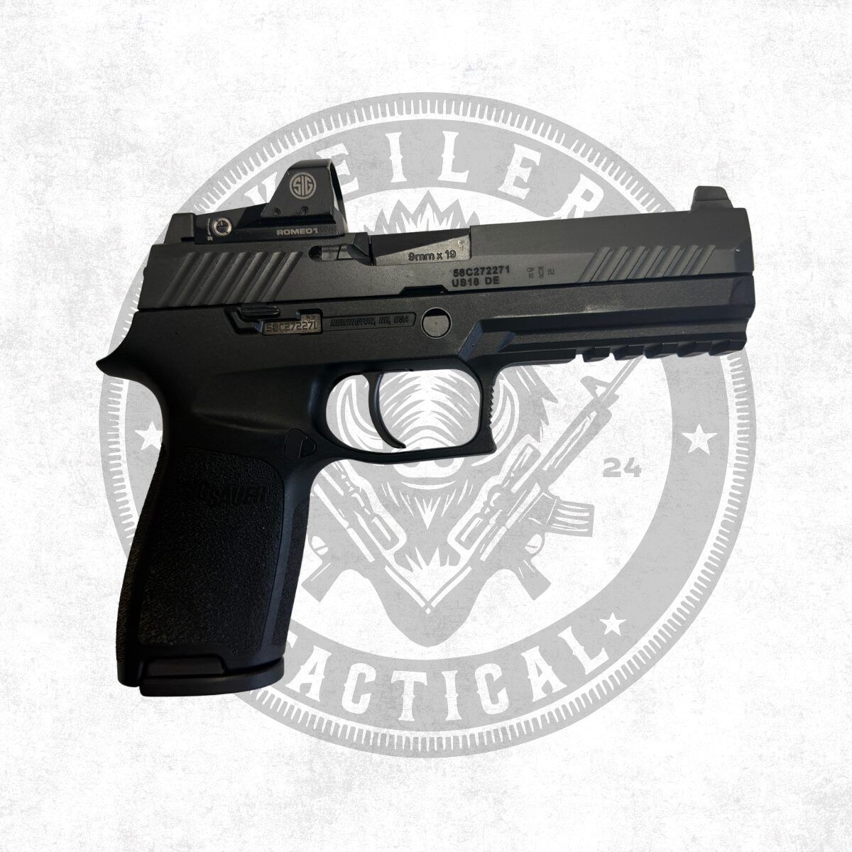 Sig Sauer P320 + Sig Sauer red dot