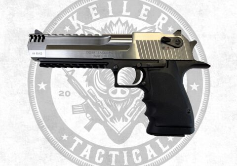 Desert Eagle XIX 5″ IMB Brushed Chrome L5