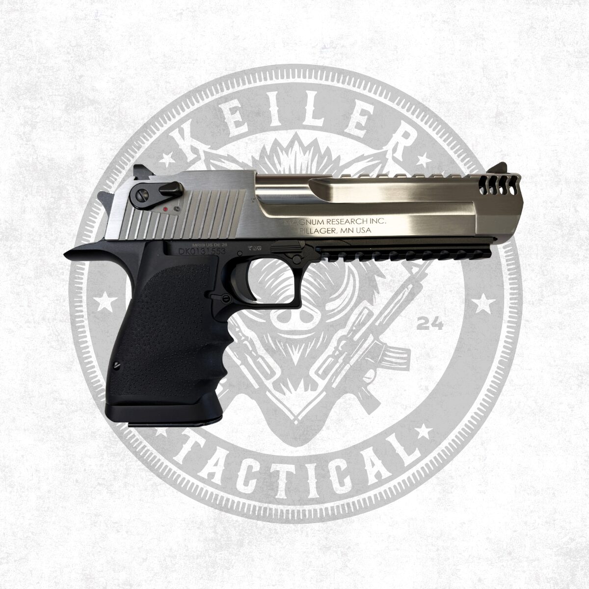 Desert Eagle XIX 5″ IMB Brushed Chrome L5