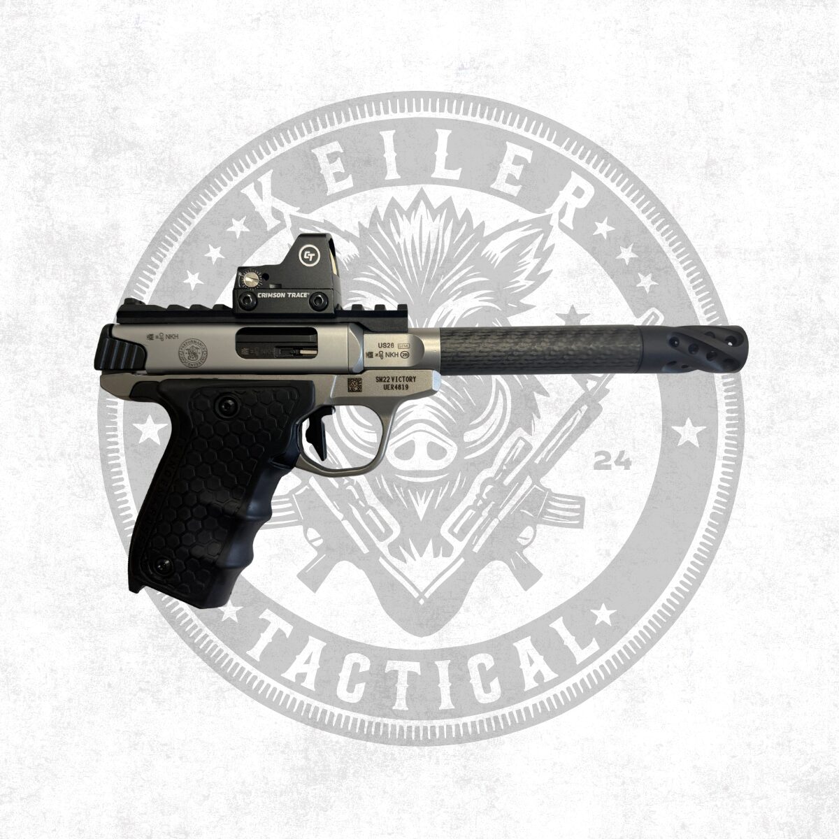 S&W Victory Target Carbon Fiber Barrel Optic