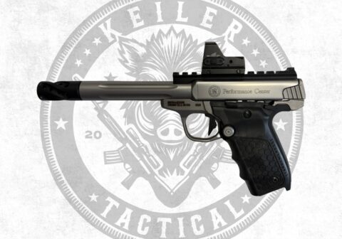 S&W Victory Target Fluted Barrel Optic