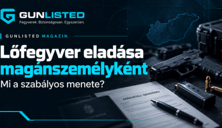 Lőfegyver eladása magánszemélyként – mi a szabályos menete?